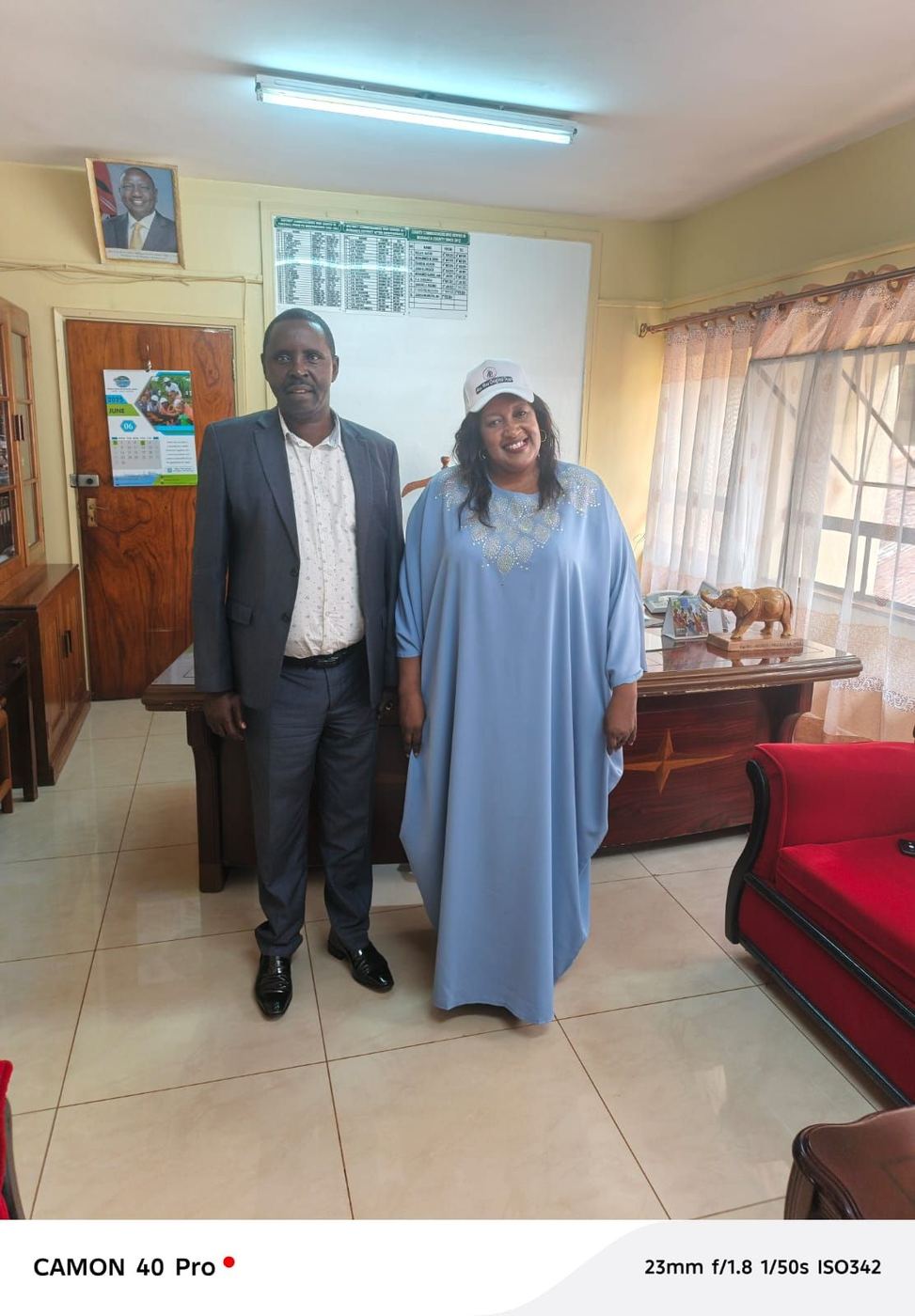 Meeting with the County Commissioner, Murang'a County (3)