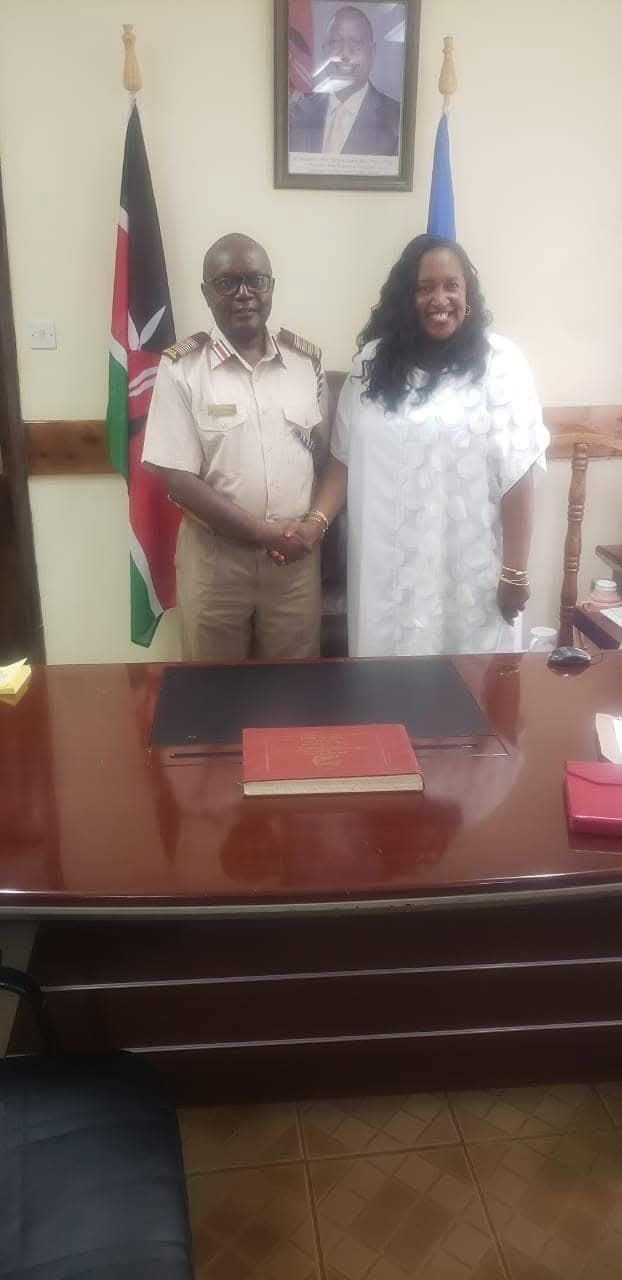 Meeting with the County Commissioner, Nandi County (1)