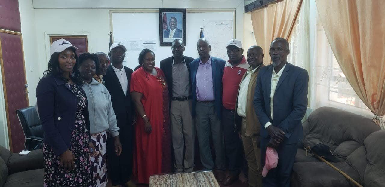 Meeting with the County Commissioner, Uasin Gishu County (2)