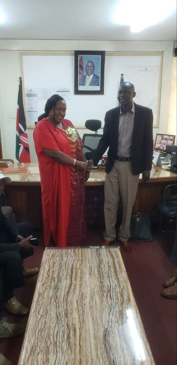 Meeting with the County Commissioner, Uasin Gishu County (4)