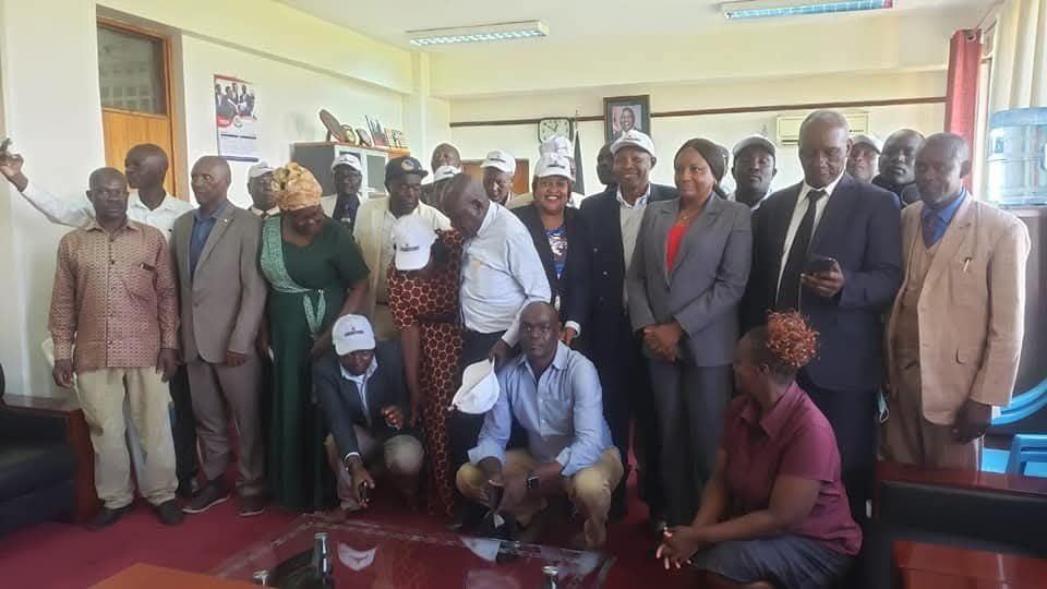Meeting with the Regional Commissioner, Nyanza Region